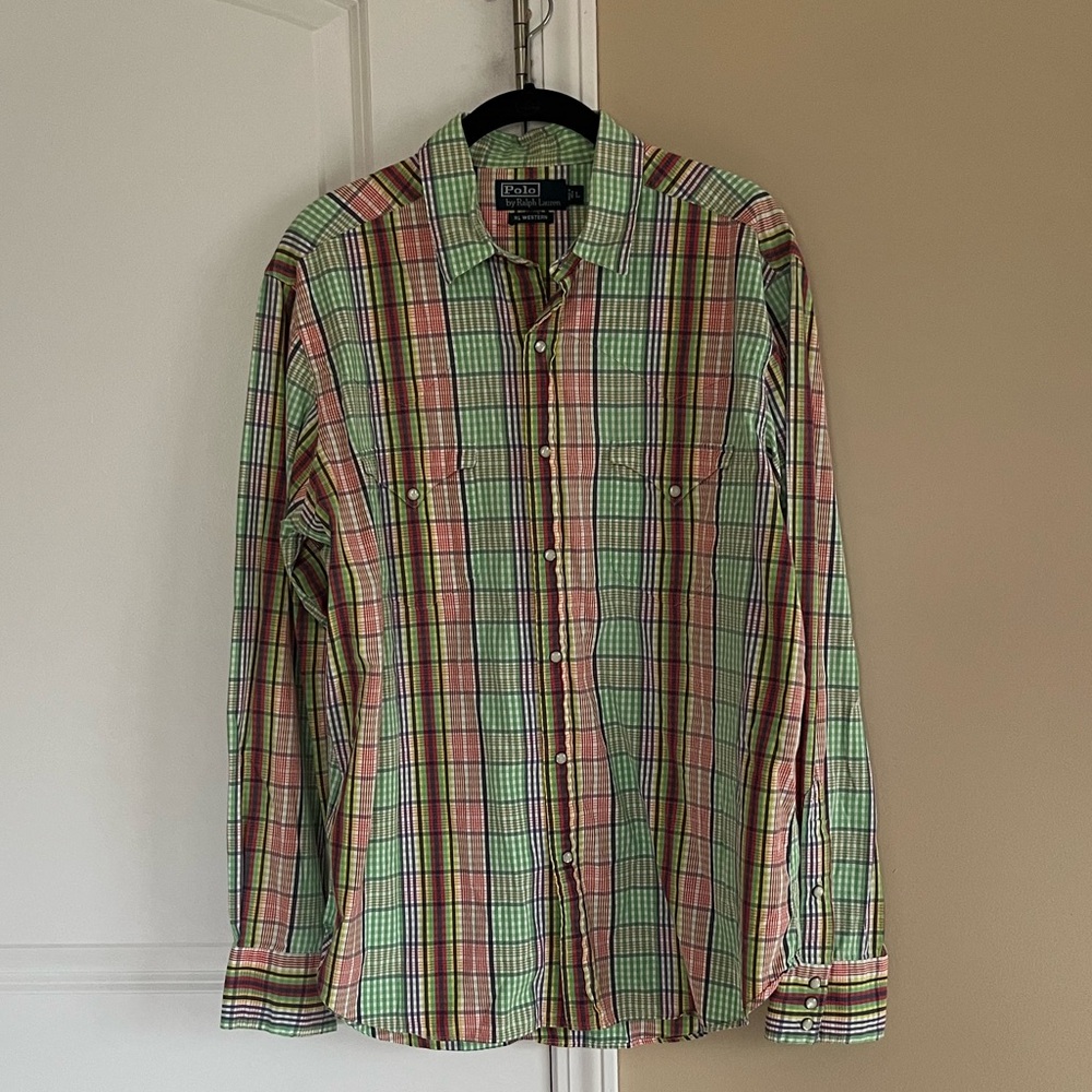 MENS Polo Ralph Lauren “RL Western” Long Sleeved Top